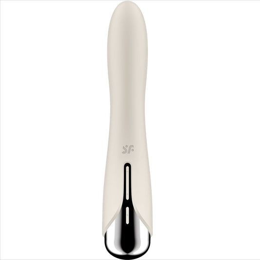 SATISFYER - SPINNING VIBE 1 G-SPOT BEIGE ROTATOR VIBRATOR