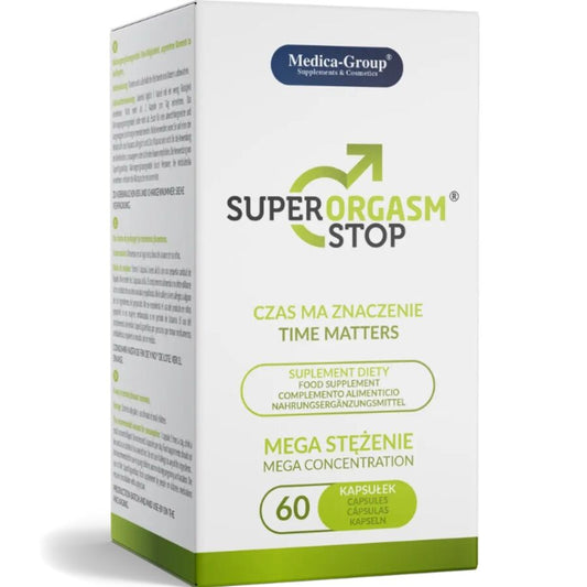 MEDICA GROUP - SUPER ORGASM STOP DELAY FOR MEN 60 CAPSULES