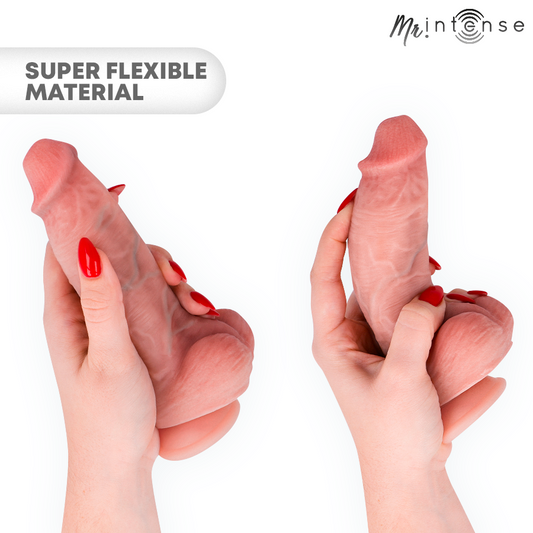 MR INTENSE - SMALL SPENCER SILICONE DILDO 19 CM -Γ- 4.5 CM