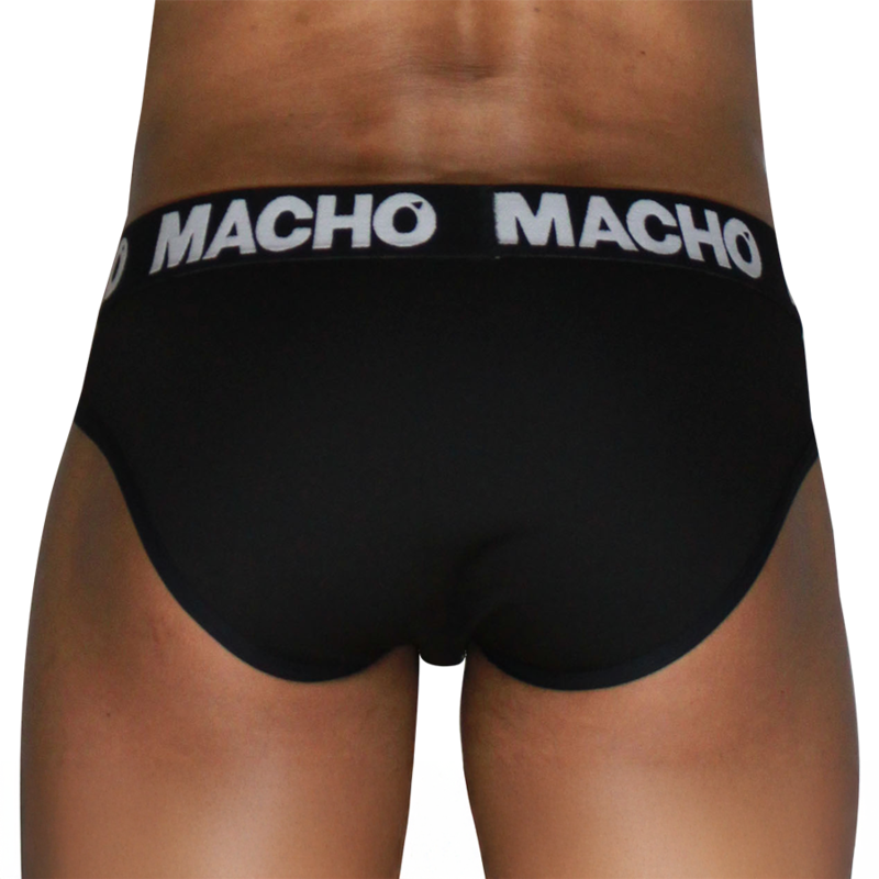 MACHO - MCH007 CLASSIC SLIP BLACK + BLACK M