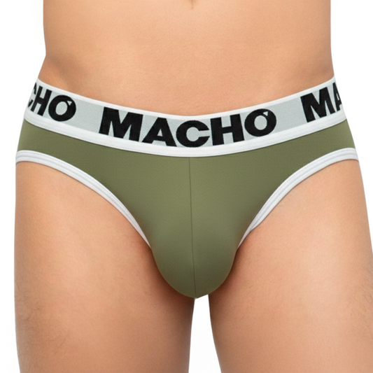 MACHO - MCH013 MILITARY GREEN SLIP XL