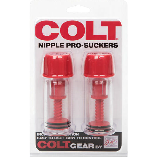 CALEXOTICS - COLT RED NIPPLE SUCTION CUPS