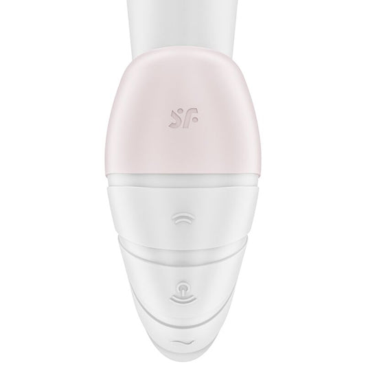 SATISFYER - SUPERNOVA AIR PULSE STIMULATOR & VIBRATION WHITE