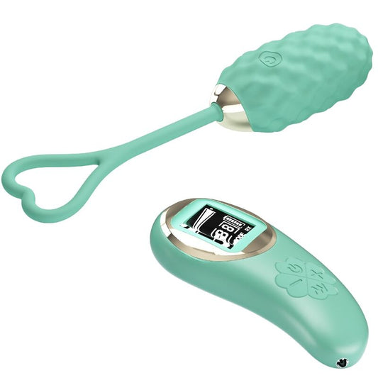 PRETTY LOVE - VIVIAN GREEN REMOTE CONTROL VIBRATING EGG