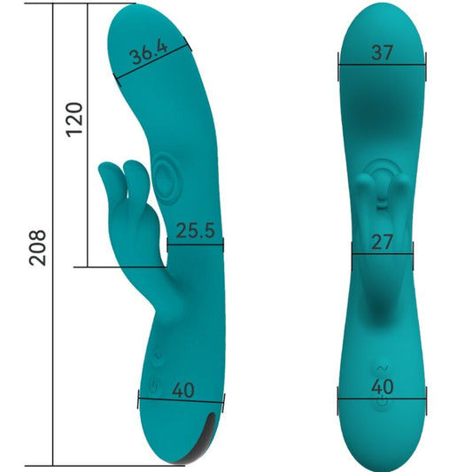ARMONY - DANCING BUNNY VIBRATOR RABBIT 10 SPEEDS GREEN
