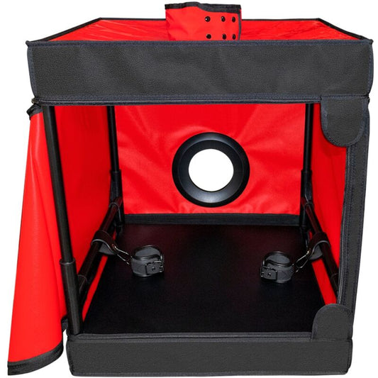 SECRET DOME - KINK CLUB CABINA BUKKAKE BLACK & RED