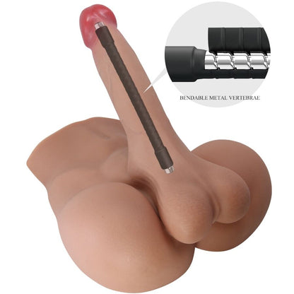 CRAZY BULL - RHYNE BACK REALISTIC NATURAL MASTURBATOR