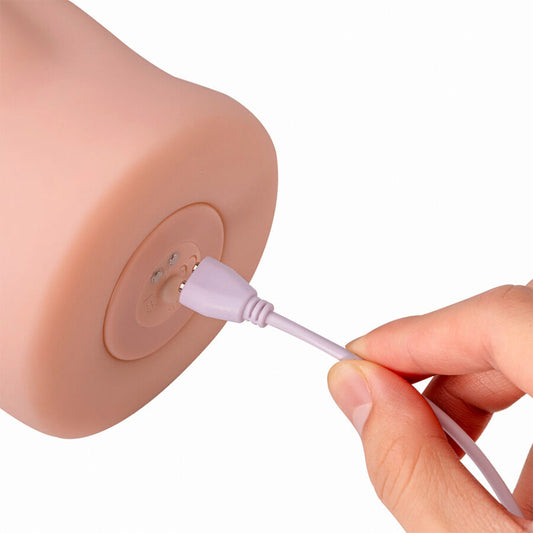 XISE - AGGIE VIBRATING VAGINA MASTURBATOR WITH VIBRATION