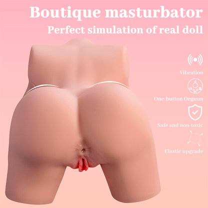 XISE - FRIEDA REALISTIC FEMALE TORSO WITH VIBRATION 36 CM