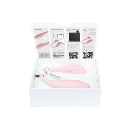 KIIROO - SPOT KISS ME U-SHAPED VIBRATOR PINK