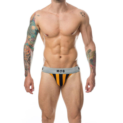 MOB - CLASSIC JOCK STRIPE ORANGE SIZE L
