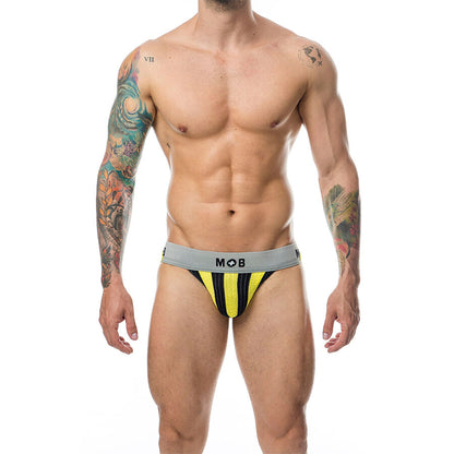 MOB - CLASSIC JOCK STRIPE YELLOW SIZE L