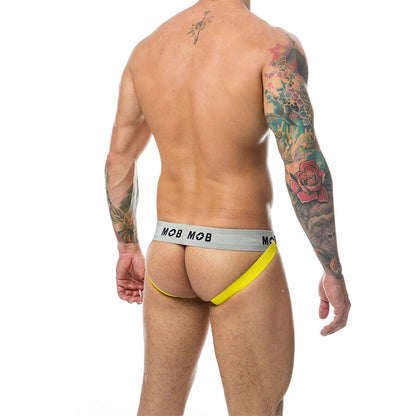 MOB - CLASSIC JOCK STRIPE YELLOW SIZE L