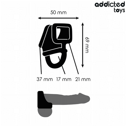 ADDICTED TOYS - PENIS CAGE RING