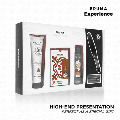 BRUMA XPERIENCE - SWEET AMERICAN TART TEMPTATION KIT WITH ORGASM ENHANCER