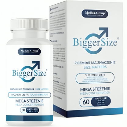 MEDICA GROUP - BIGGER SIZE PENIS ENLARGEMENT 60 CAPSULES