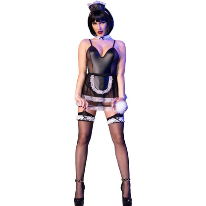 CHILIROSE - CR 4628 MAID COSTUME L