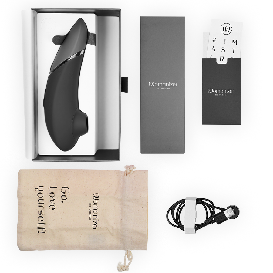 WOMANIZER - NEXT CLITORIAL STIMULATOR BLACK