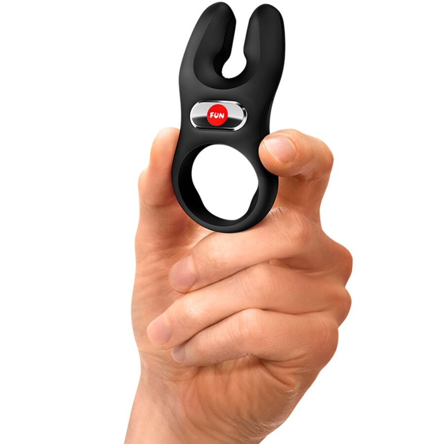FUN FACTORY - NOS PRO VIBRATING COCK RING BLACK