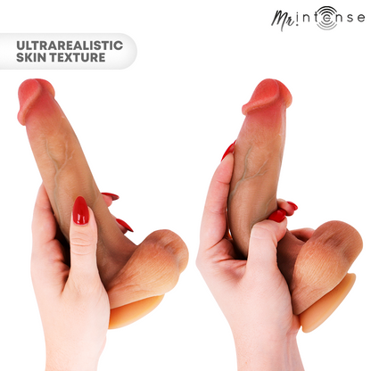 MR INTENSE - BRUCE M ULTRA-REALISTIC COCK WITH TESTICLES 20 CM -Ø- 4.5 CM