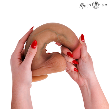 MR INTENSE - BRUCE XL ULTRA-REALISTIC COCK WITH TESTICLES 25.5 CM -Ø- 5.5 CM