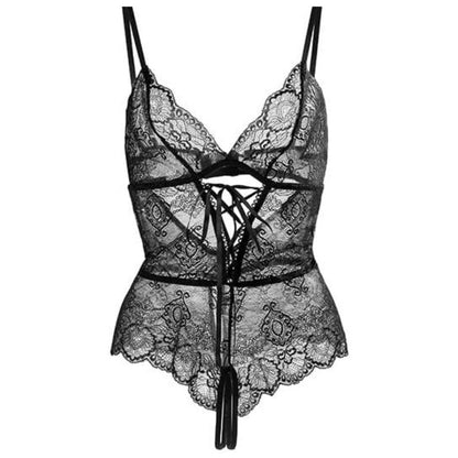 LIVCO CORSETTI FASHION - ECLIPSE 2026 BLACK BODYSUIT ONE SIZE
