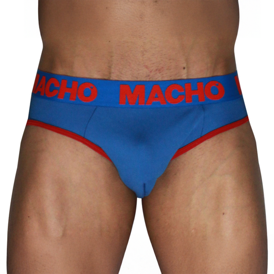 MACHO - MCH005 CLASSIC SLIP BLUE + RED S