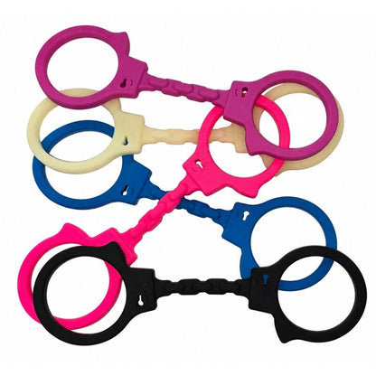 DIABLO PICANTE - SILICONE HANDCUFFS FLUORESCENT