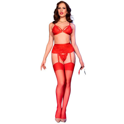 CHILIROSE - CR 4895 5 PIECE SET RED L