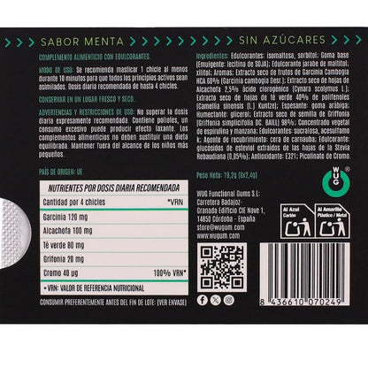 WUG Diet - Appetite control and snacking reduction BLISTER 8 UNITS